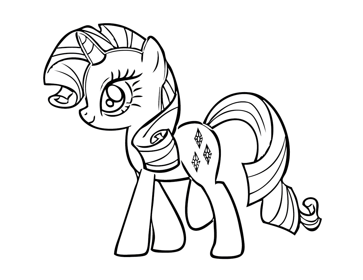 free my little pony coloring pages