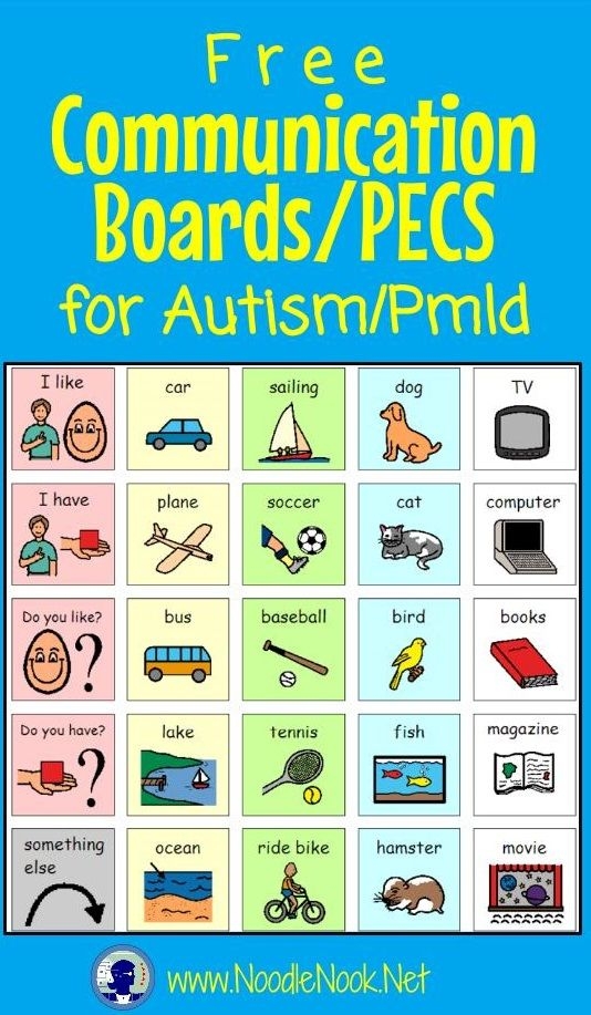 Free Printable Non Verbal Communication Cards Printable Templates