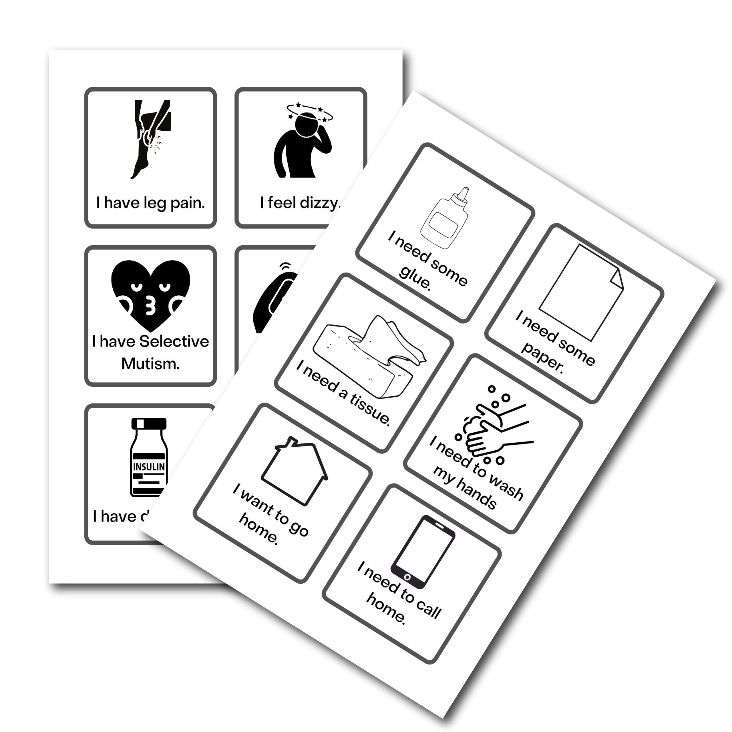 Free Printable Non Verbal Communication Cards