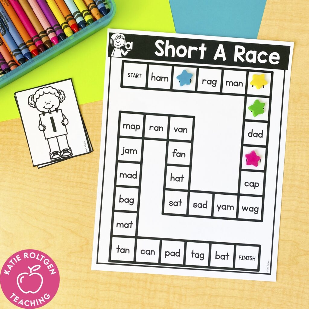 printable games kindergarten