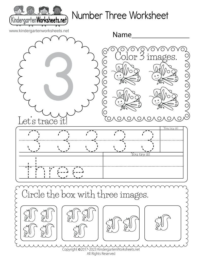 printable worksheet number 5