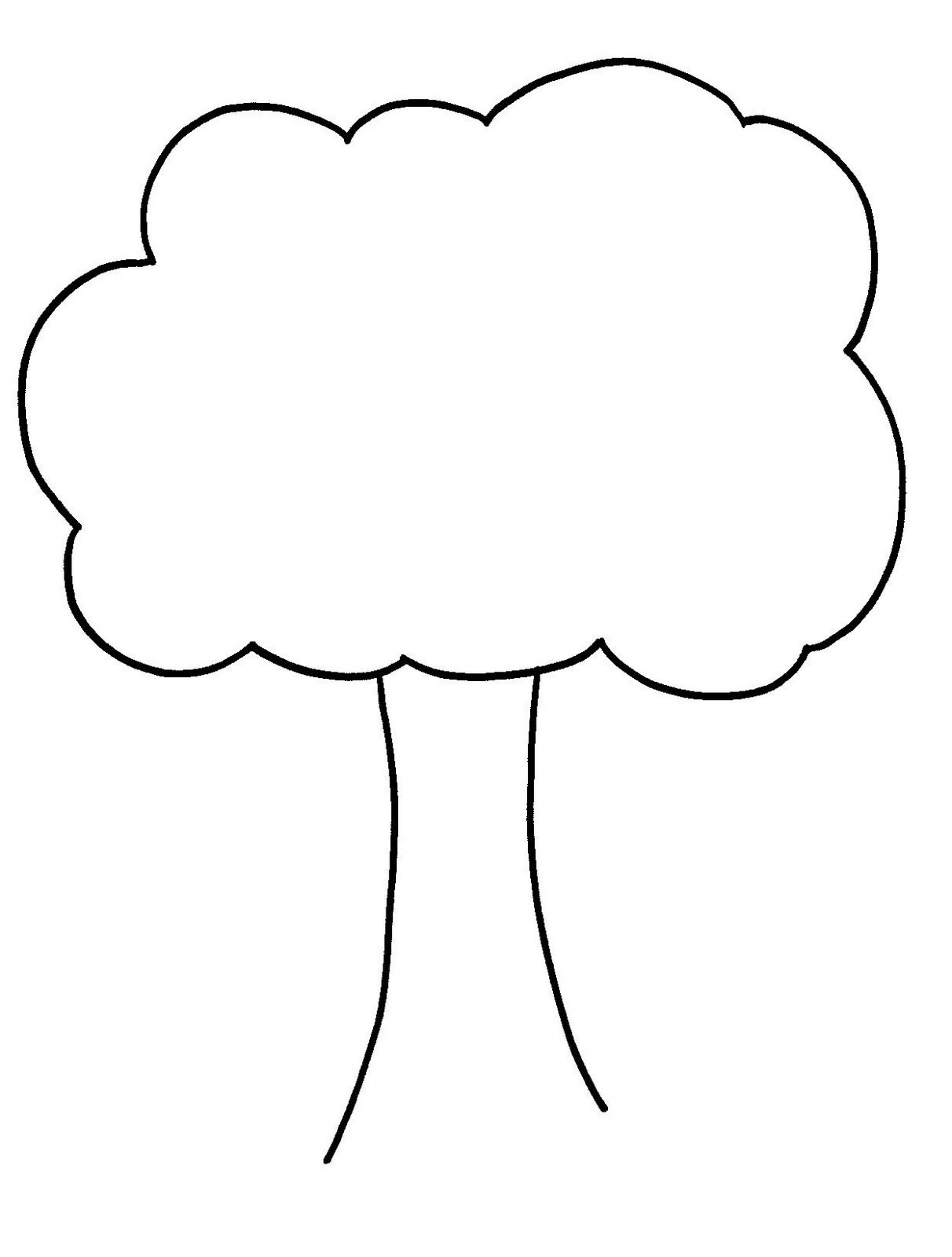 tree template free printable