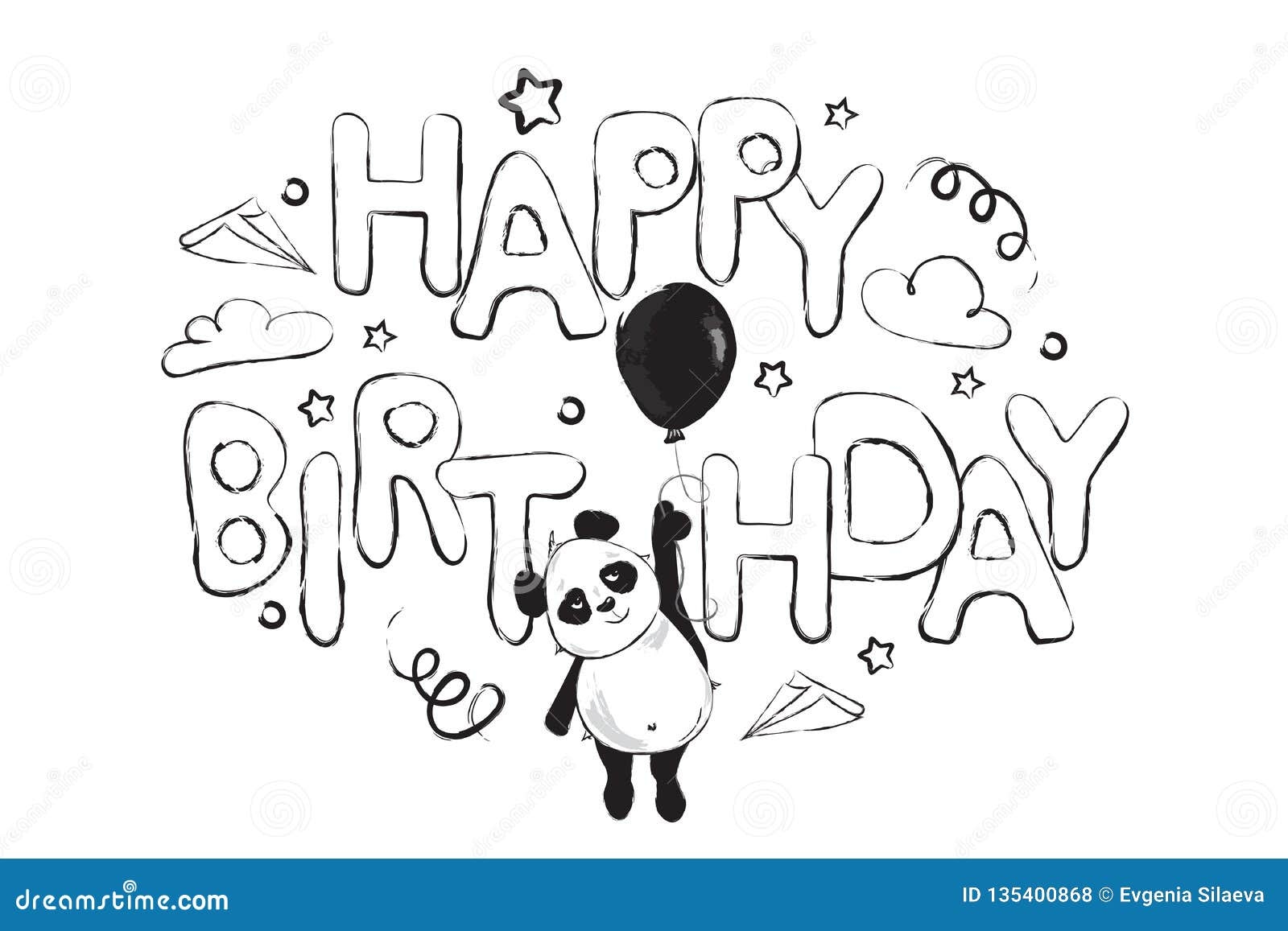 Free Printable Panda Birthday Card Online Shops Www villadellequerce it