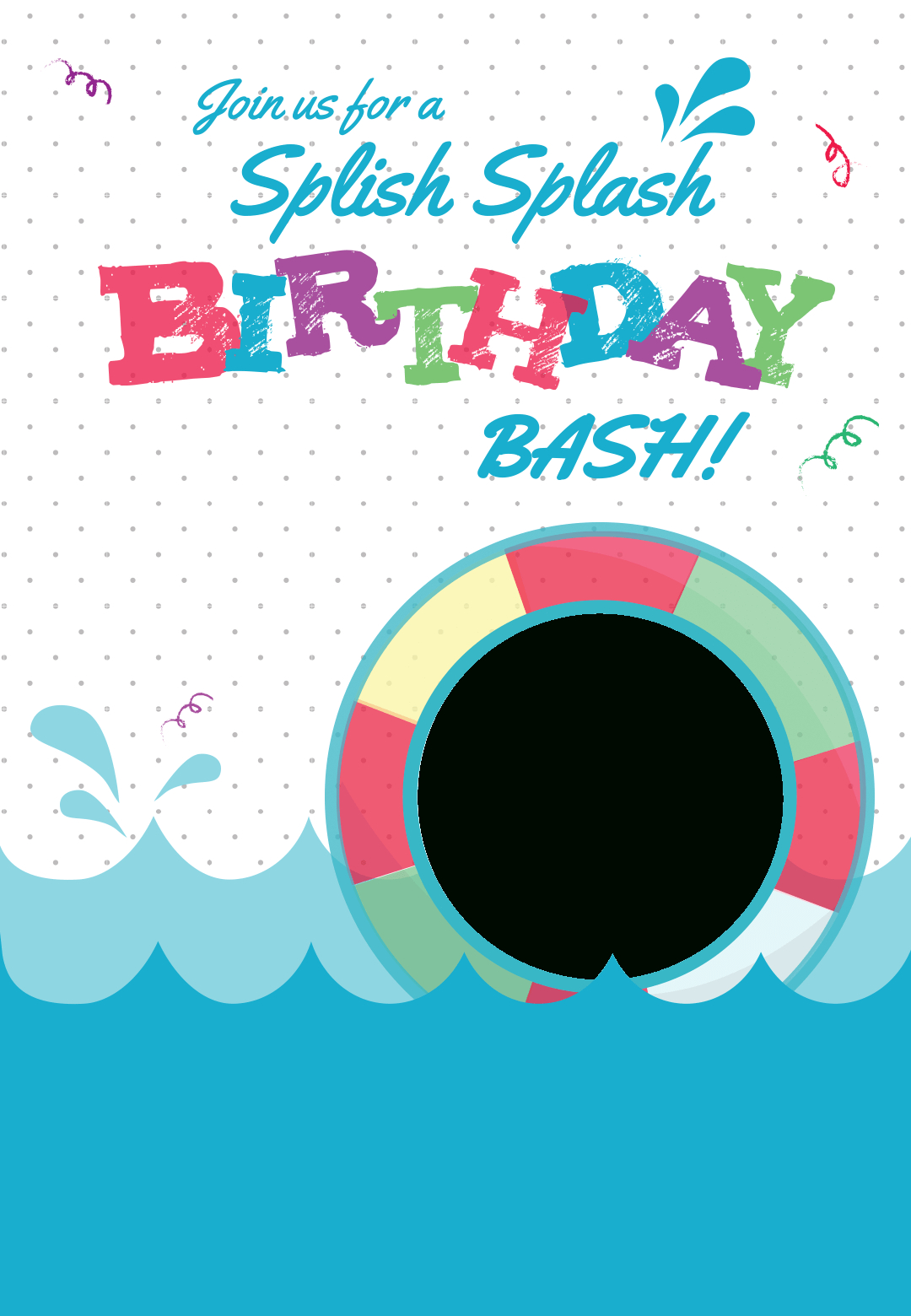 Free Printable Pool Party Invitation Template From Free Printable 
