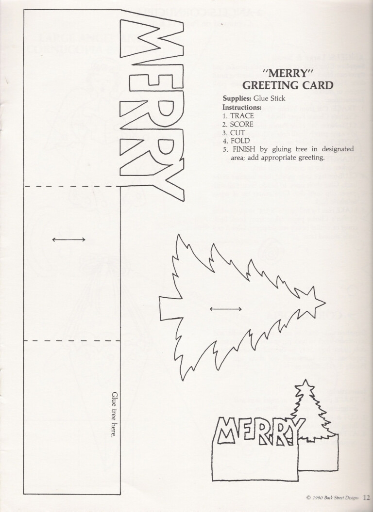 Free Printable Pop Up Christmas Card Templates Free Printable Card