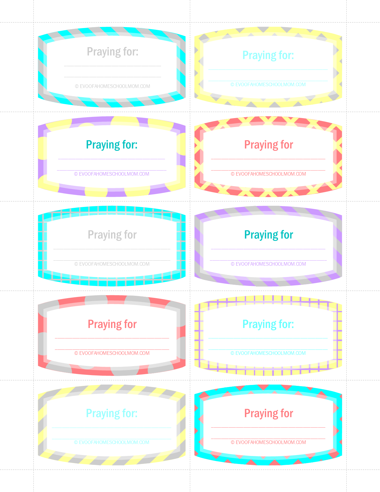 Free Printable Prayer Cards Free Printable