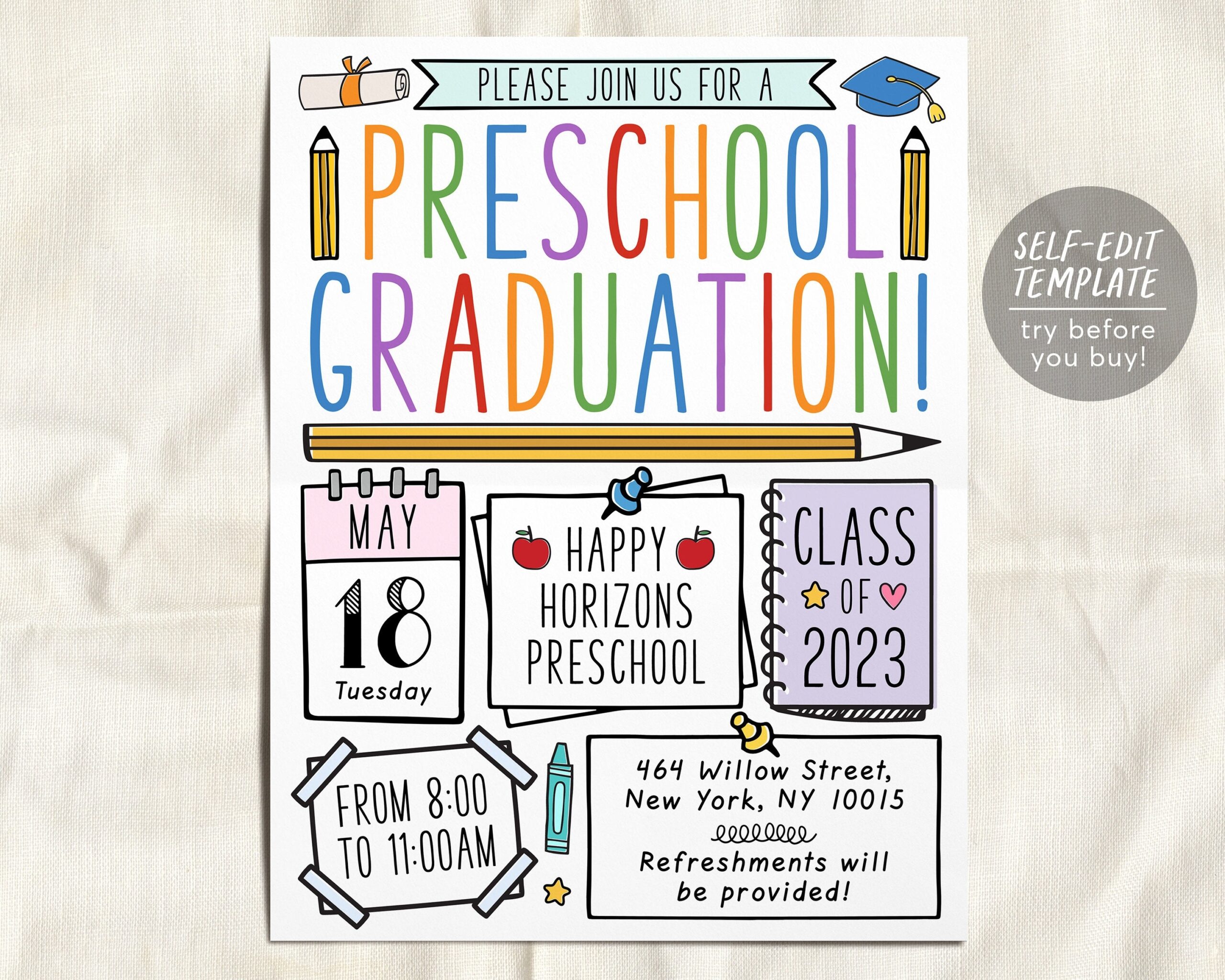 Free Printable Pre K Graduation Invitations Download Free Printable 