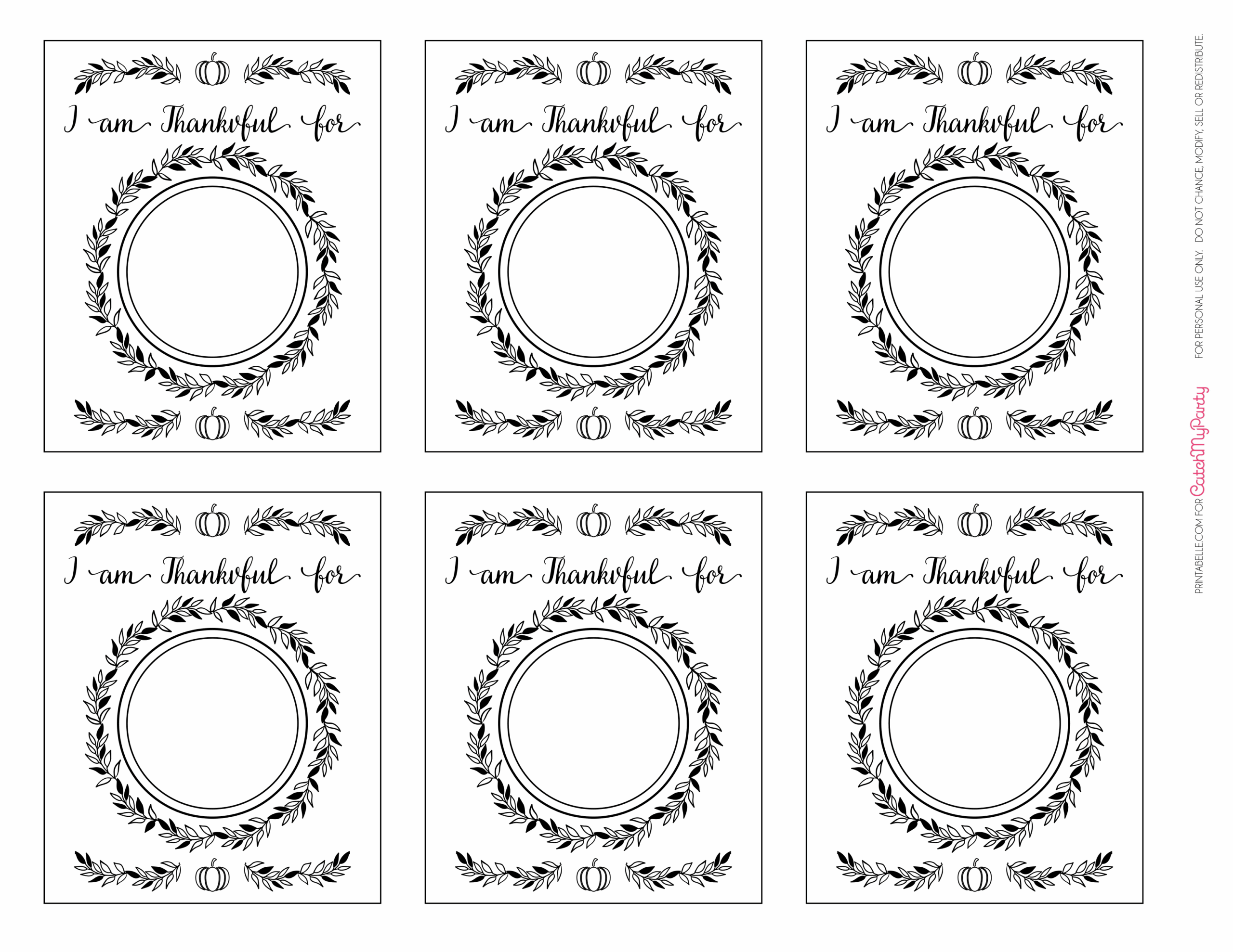 Free Printable quot With Thankful Hearts quot Thanksgiving Sign And Cards