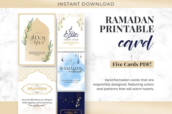 Free Printable Ramadan Cards SnapyBiz