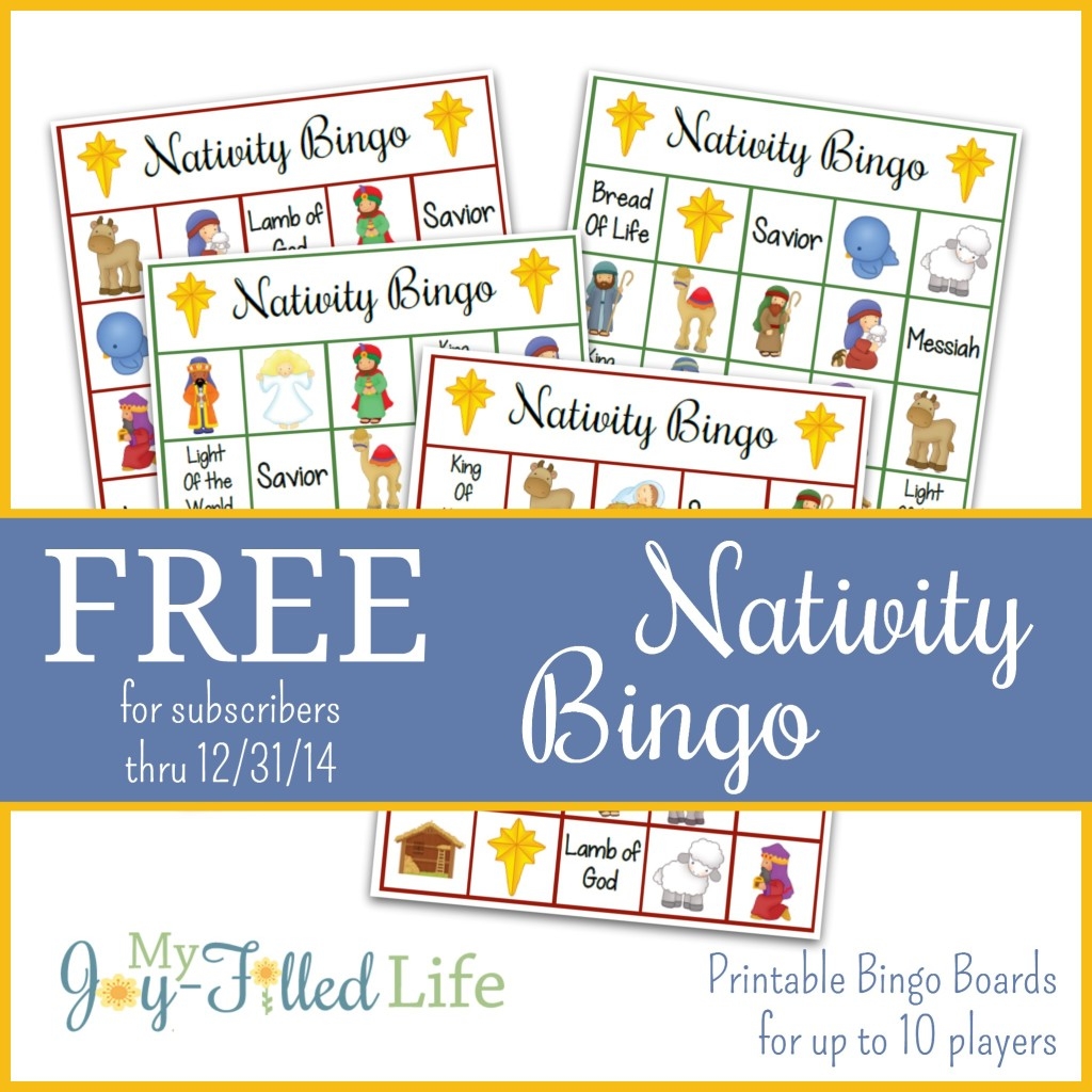 Free Printable Religious Christmas Bingo Cards Free Templates Printable