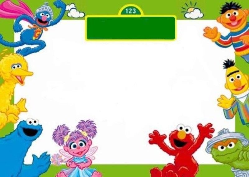 free printable sesame street birthday cards