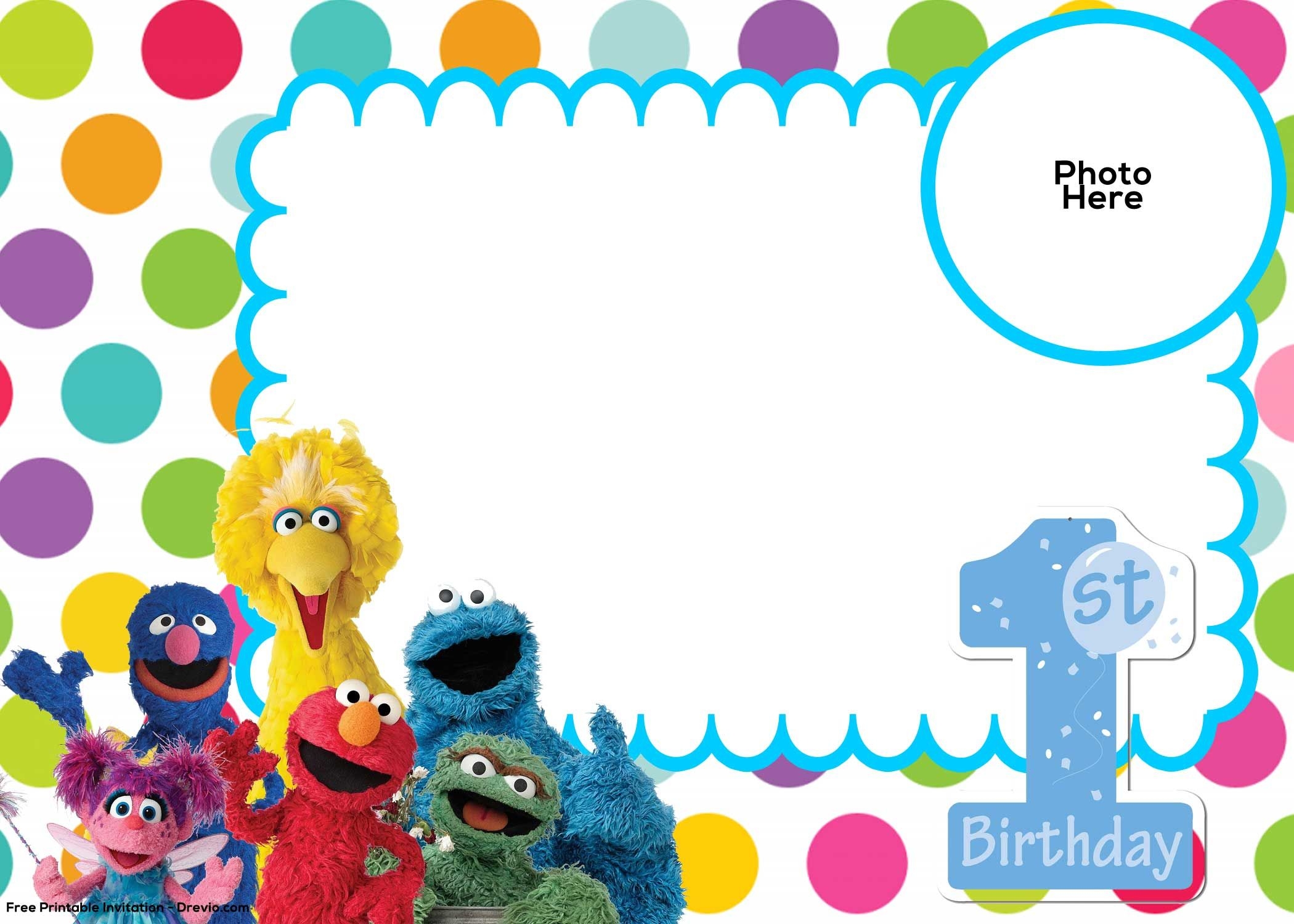 Free Printable Sesame Street Birthday Cards Printable Templates