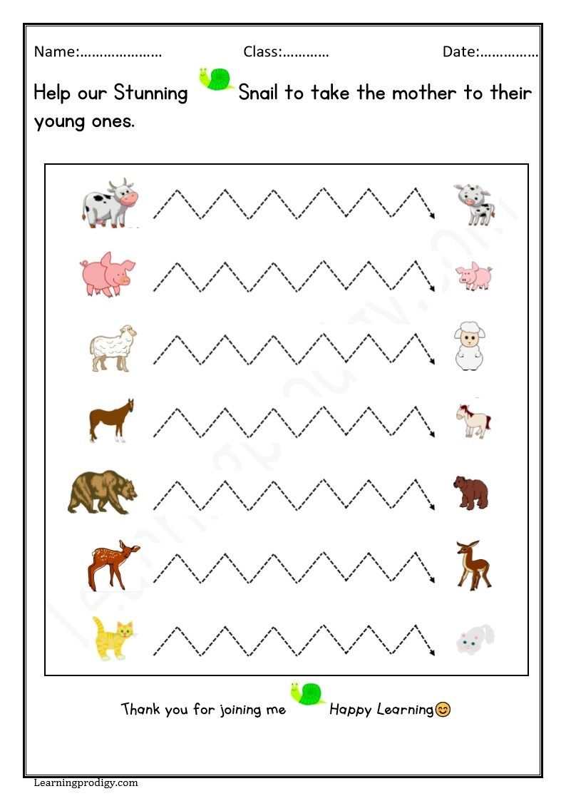 printable slanting line worksheet