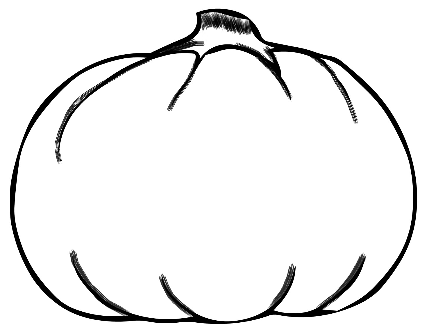 large pumpkin template free printable