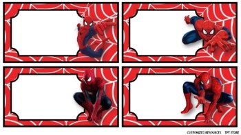 Free Printable Spiderman Thank You Tags Printable Word 48 OFF