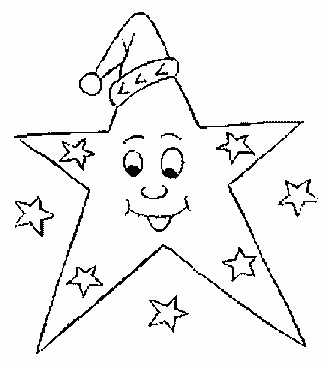 Free Printable Star Coloring Pages For Kids