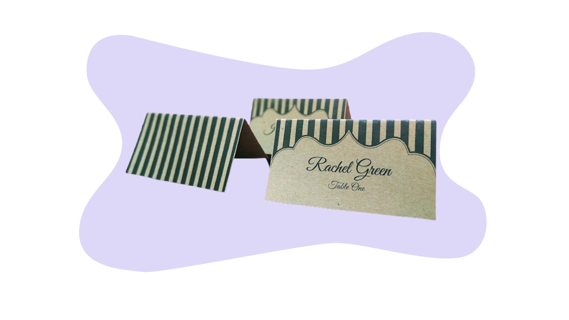 free printable table cards template