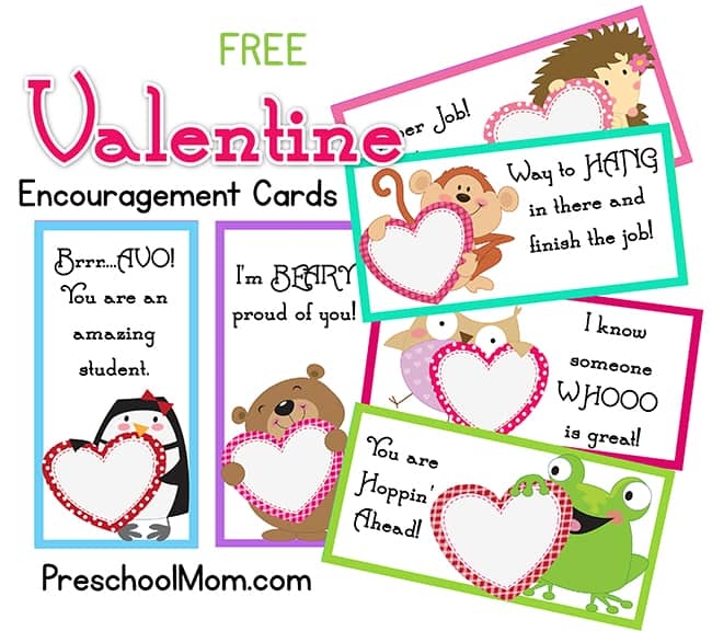 free printable teacher valentines cards