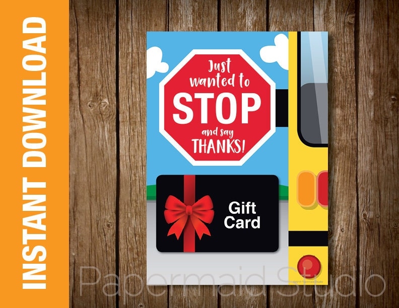 Free Printable Thank You Bus Driver Cards Transferhost