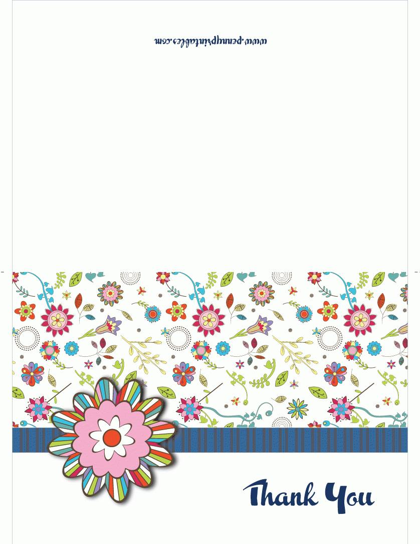 free printable thank you greeting cards