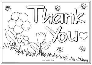 Free Printable Thank You Coloring Pages For Kids Thank You Cards From 