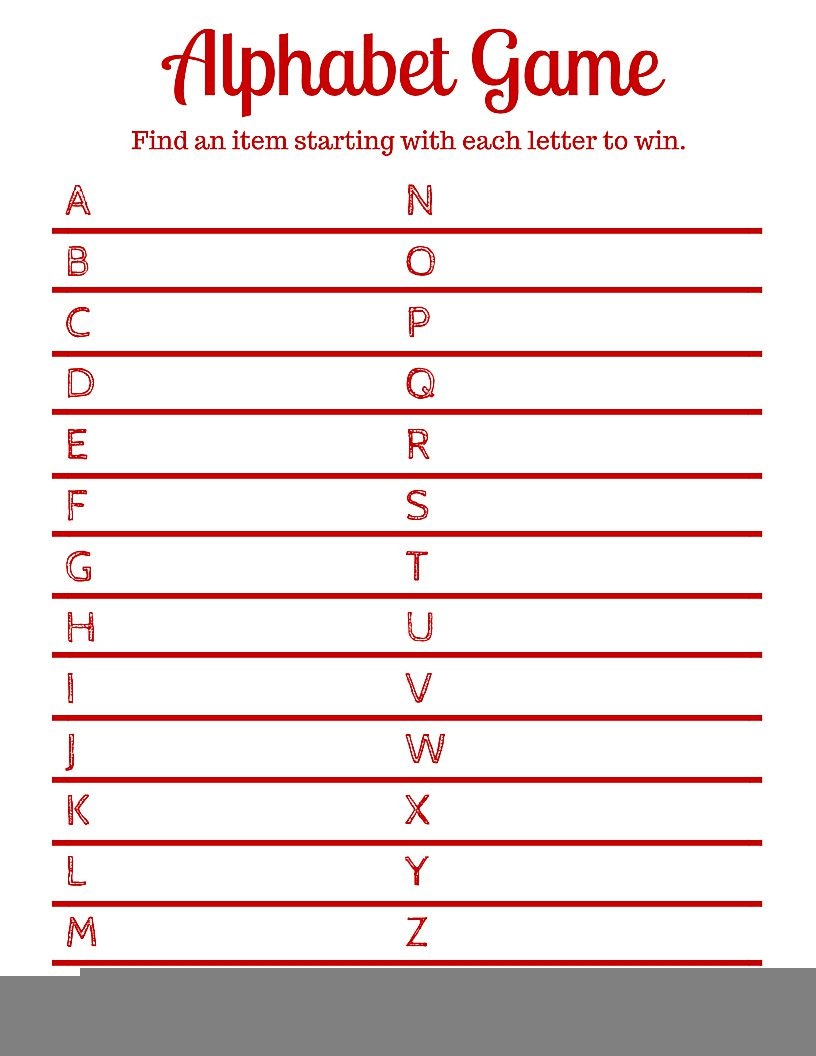 Free Printable Travel Games For Kids Free Printable Hangman Game 