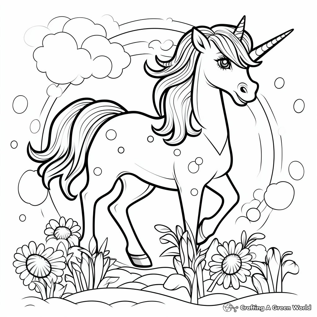 free printable unicorn picture