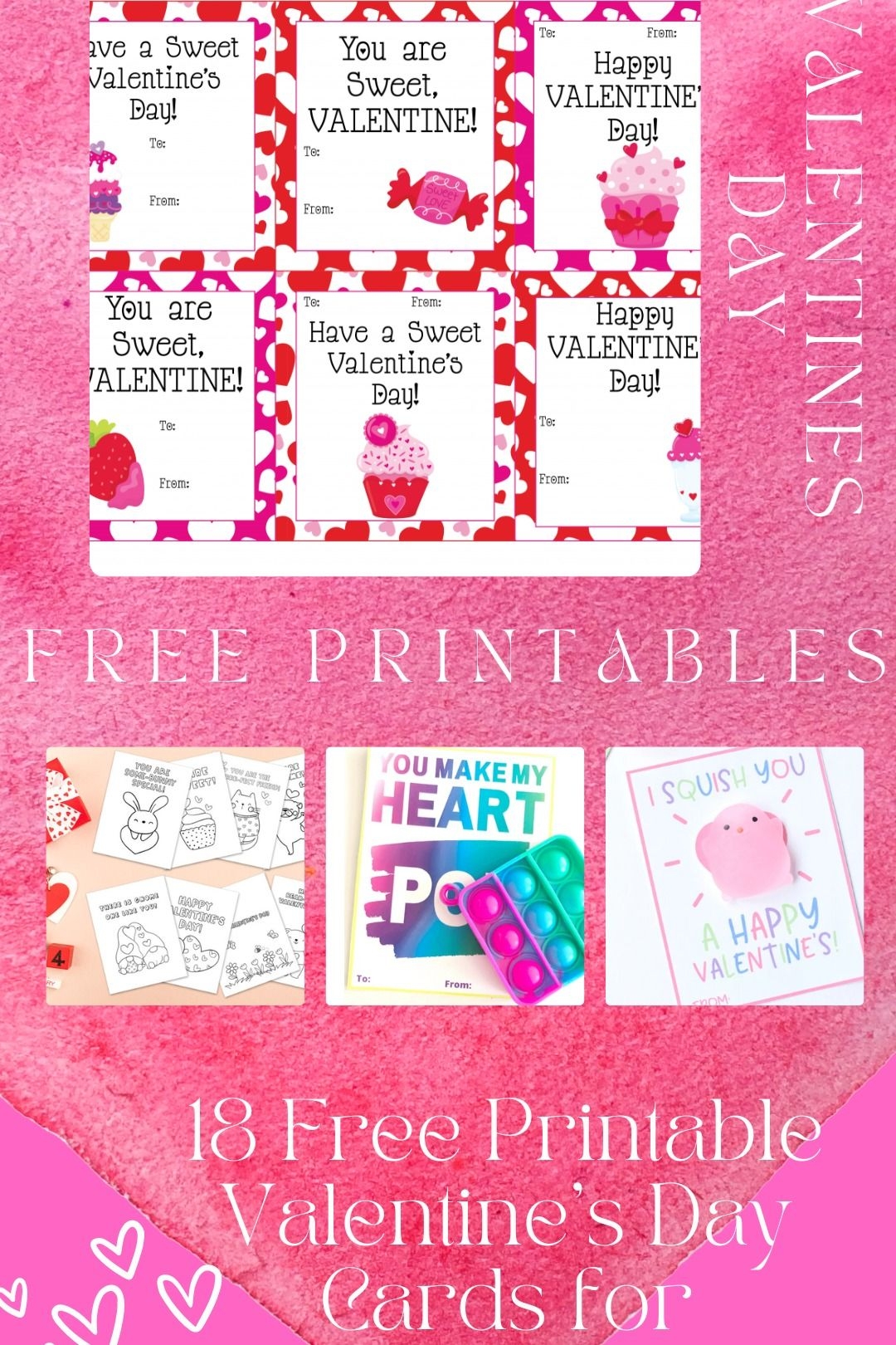 Free Printable Valentine 39 s Cards For Your Classmates