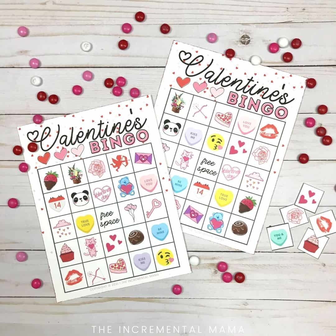 Free Printable Valentine Bingo Cards For Preschoolers Printable 
