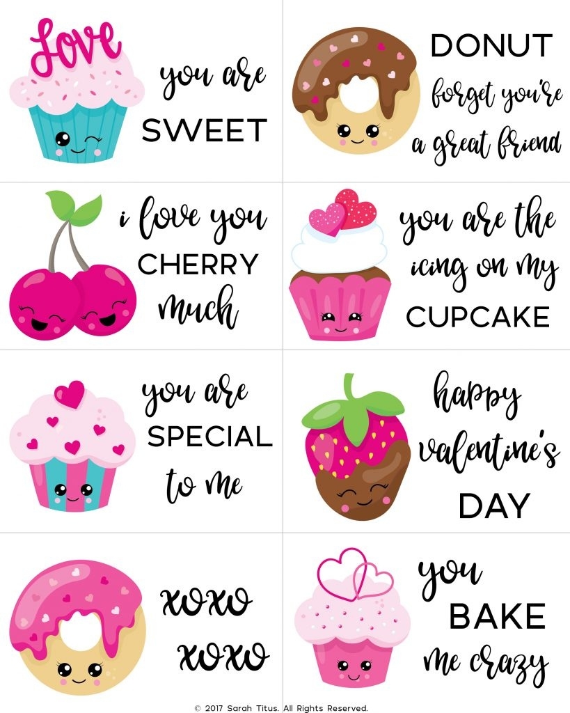 free printable preschool valentine cards
