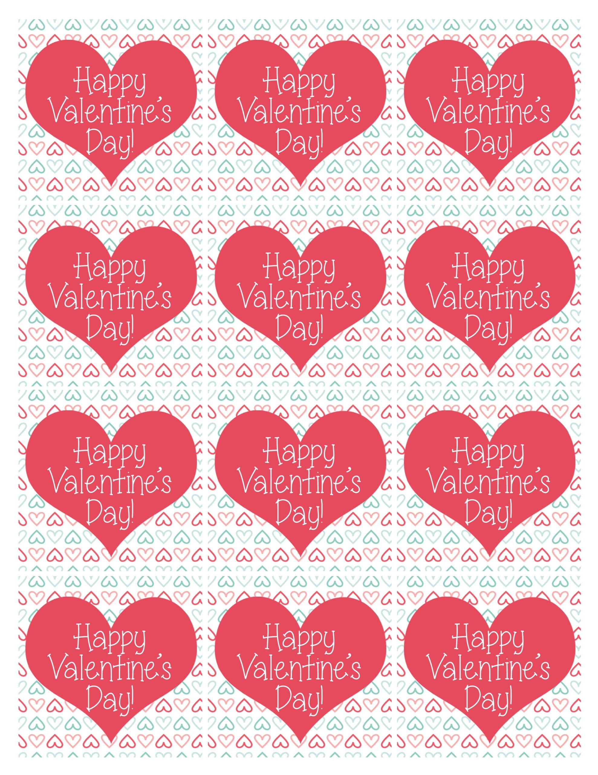 Free Printable Valentine Heart Patterns Free Printable