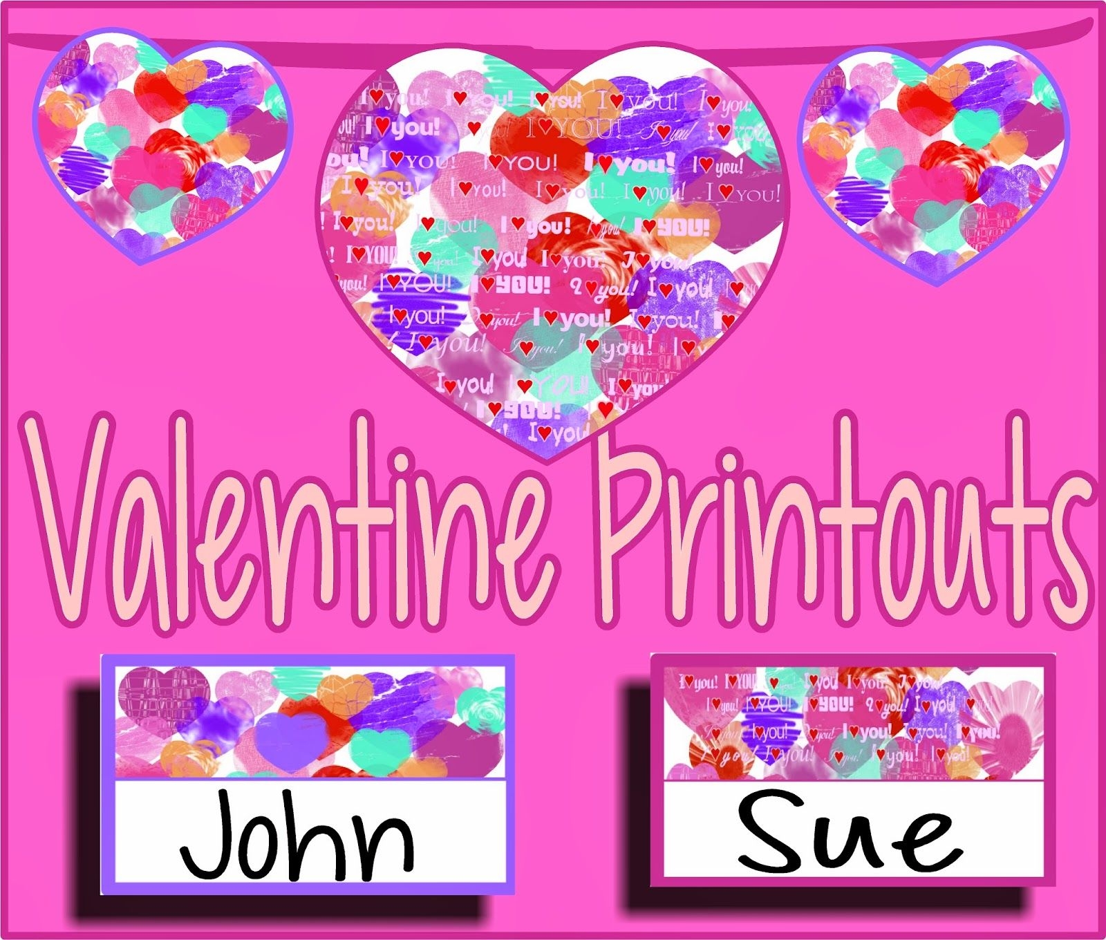 Free Printable Valentine Place Cards Free Templates Printable