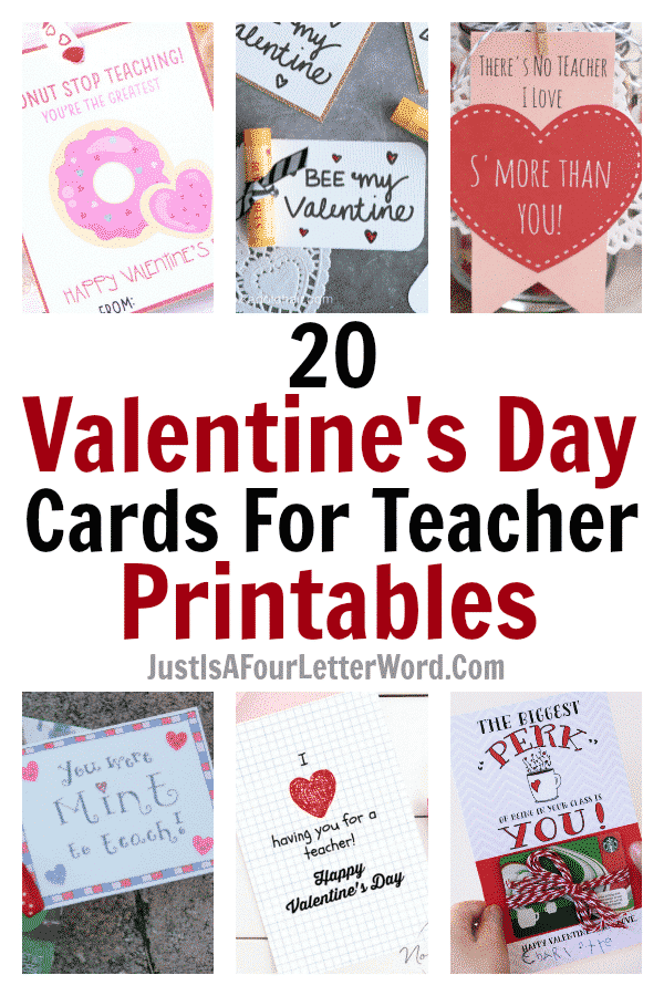 Free Printable Valentines Cards For Teachers Printable Templates Protal