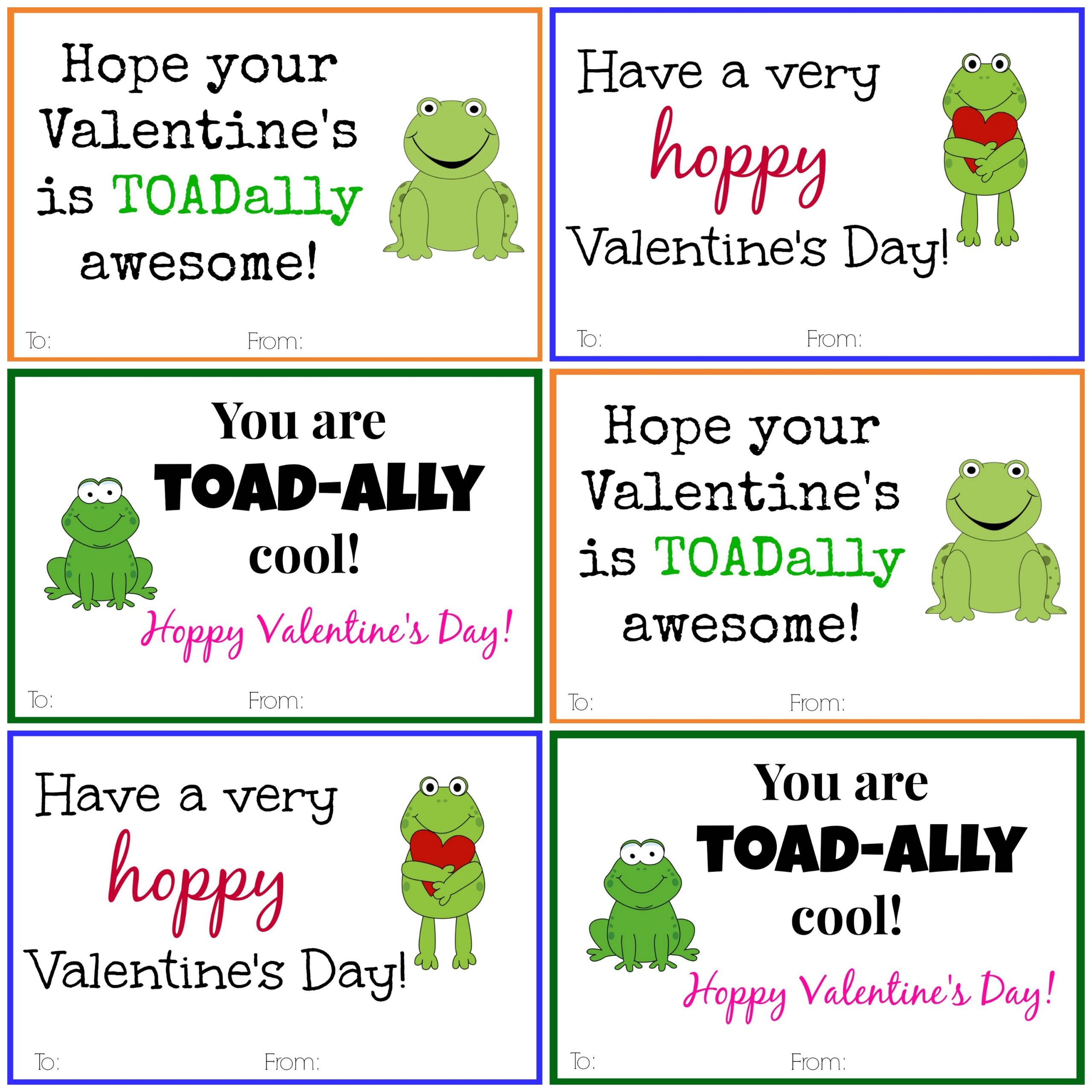 Free Printable Valentines Day Cards For Students