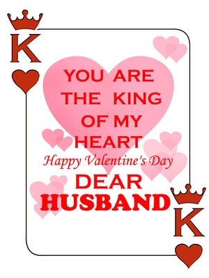 Free Printable Valentines Day Husband Cards Create And Print Free 
