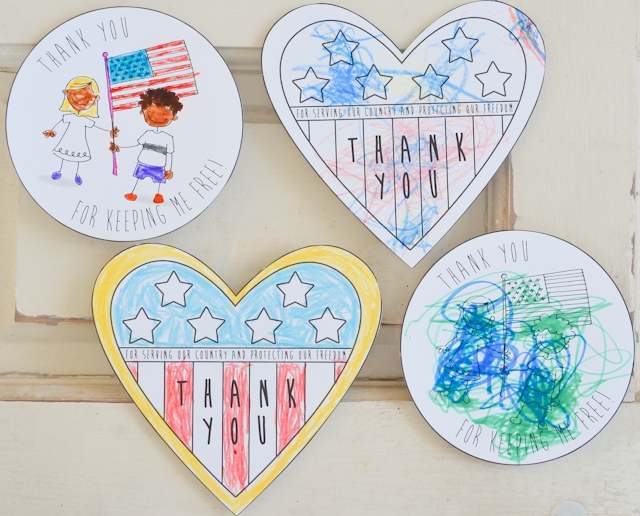 Free Printable Veteran 39 s Day Cards For Kids To Color Project Nursery