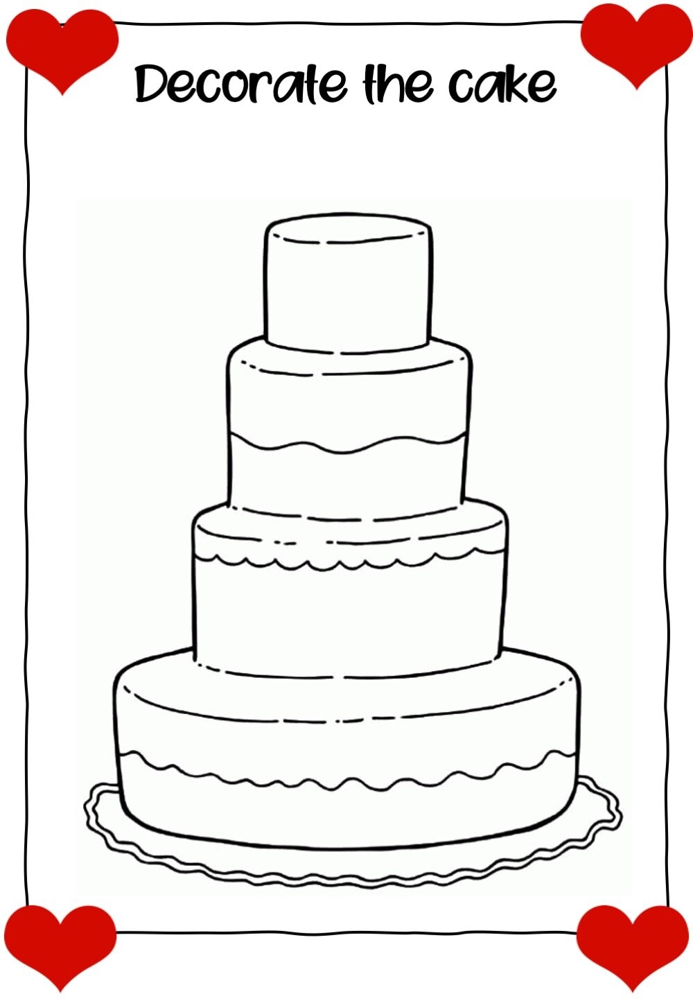 printable wedding activities for kids