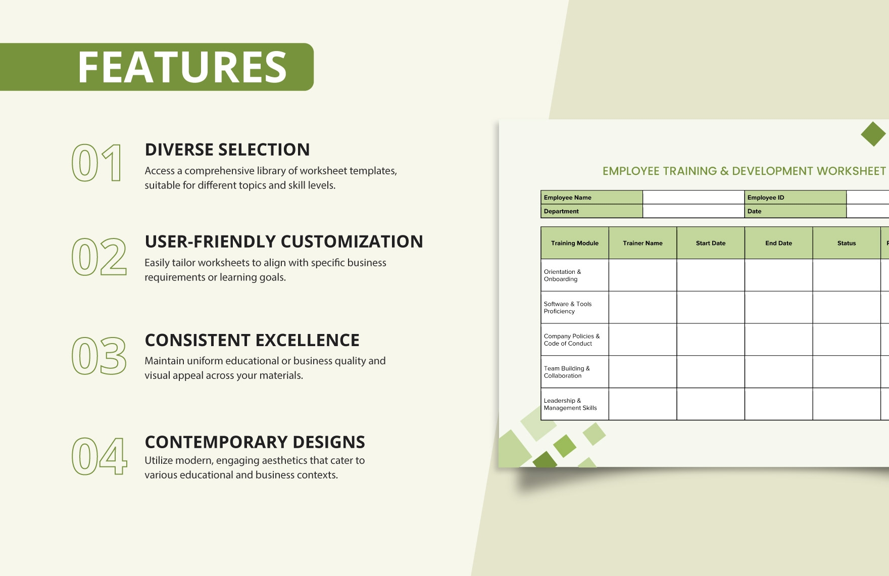 Free Printable Worksheet Template Download In Word Template
