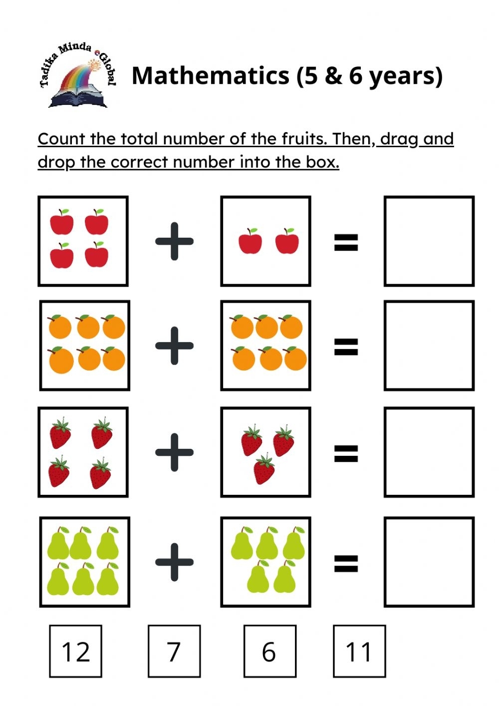 printable number games for 5 year olds