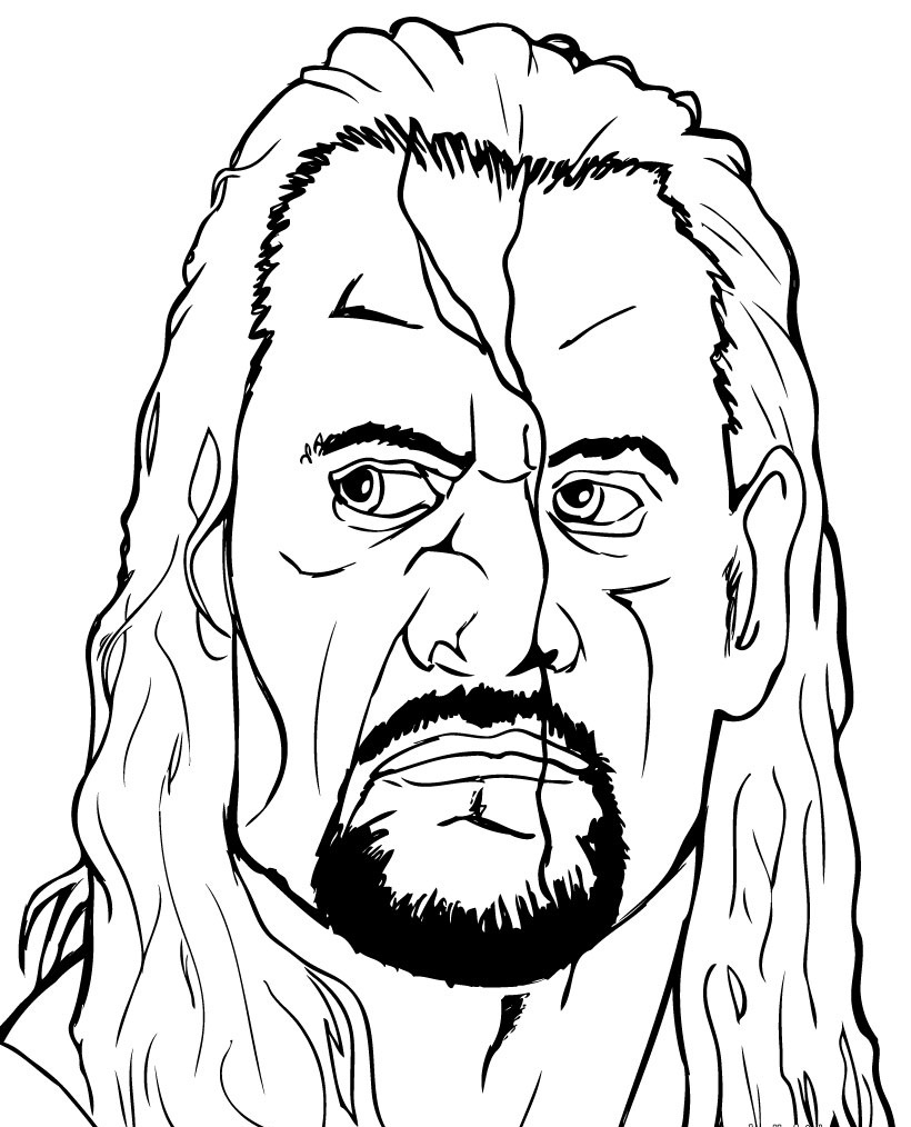 Wwe Coloring Pages