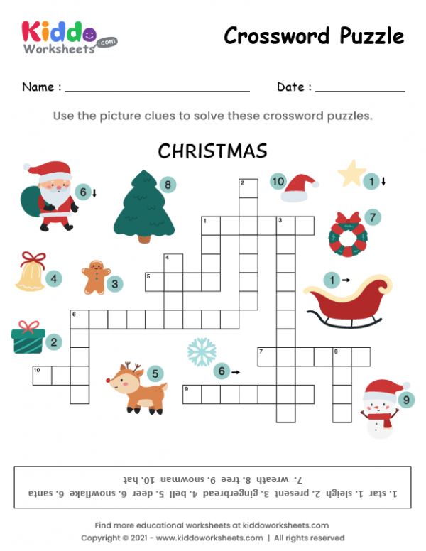 Free Printable Xmas Crossword Puzzles Download Free Printable Xmas 