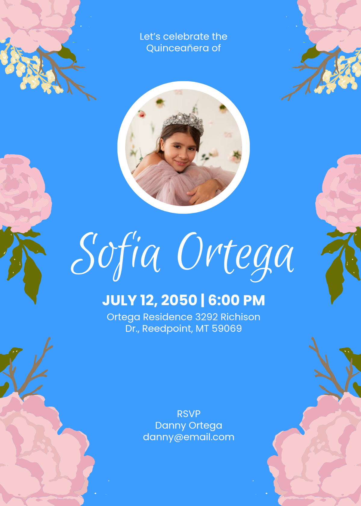 quinceañera invitations templates free