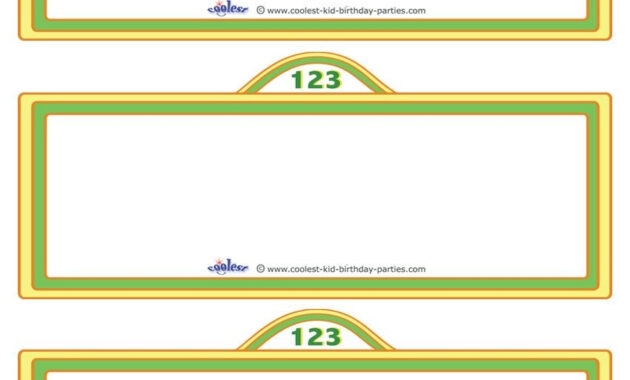 Free Sesame Street Templates Printable Sesame Street Sign In Sesame 