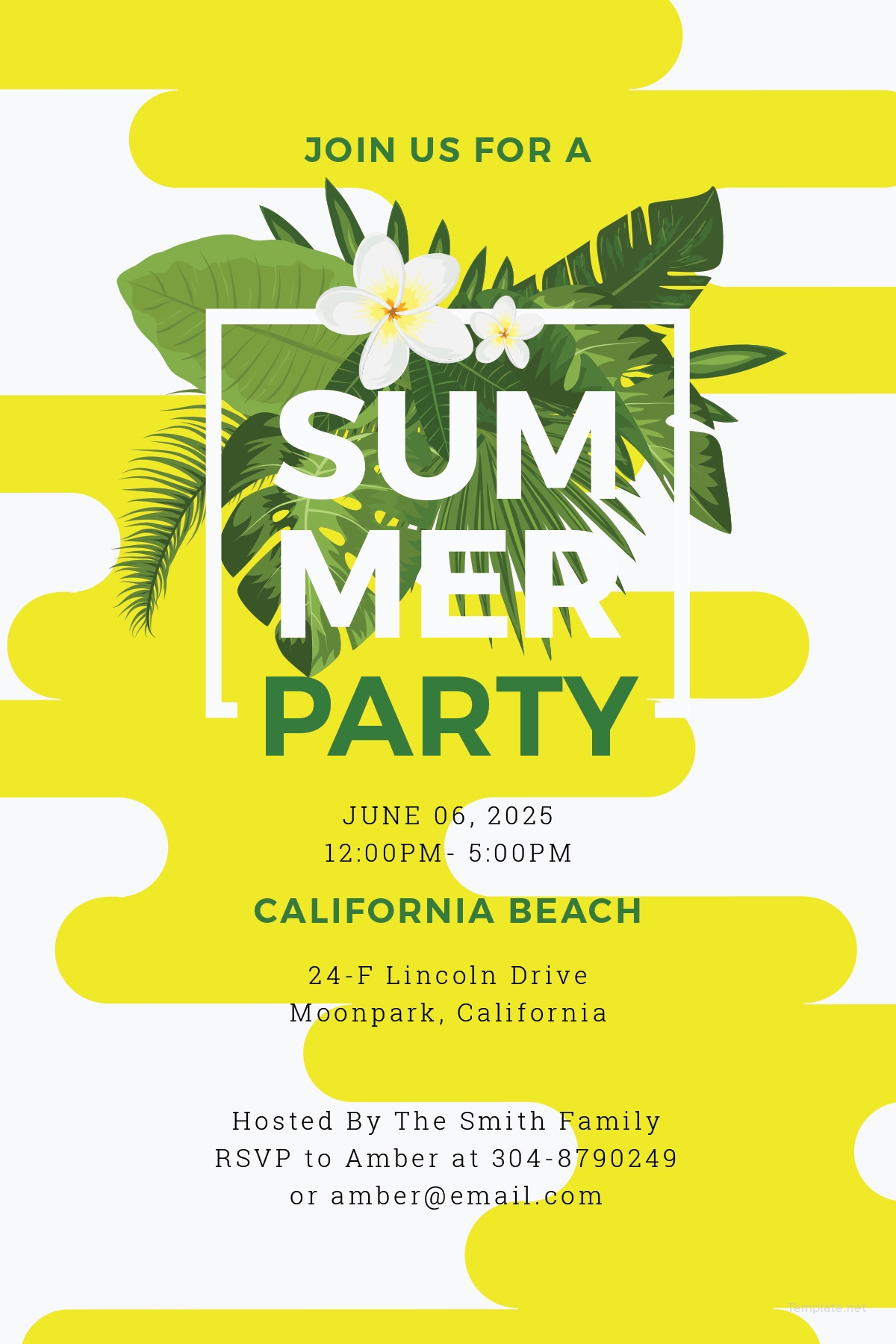 birthday party invitation template free