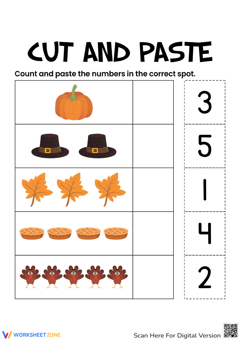 thanksgiving worksheets for preschoolers