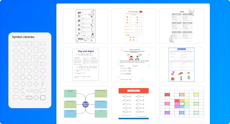 Free Worksheet Maker With Free Templates EdrawMax Worksheets Library