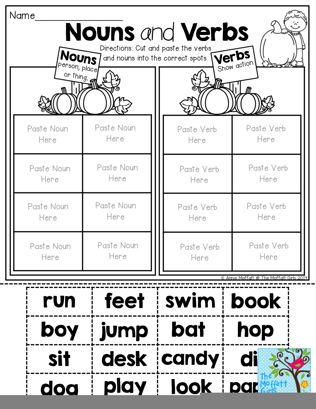 printable noun games