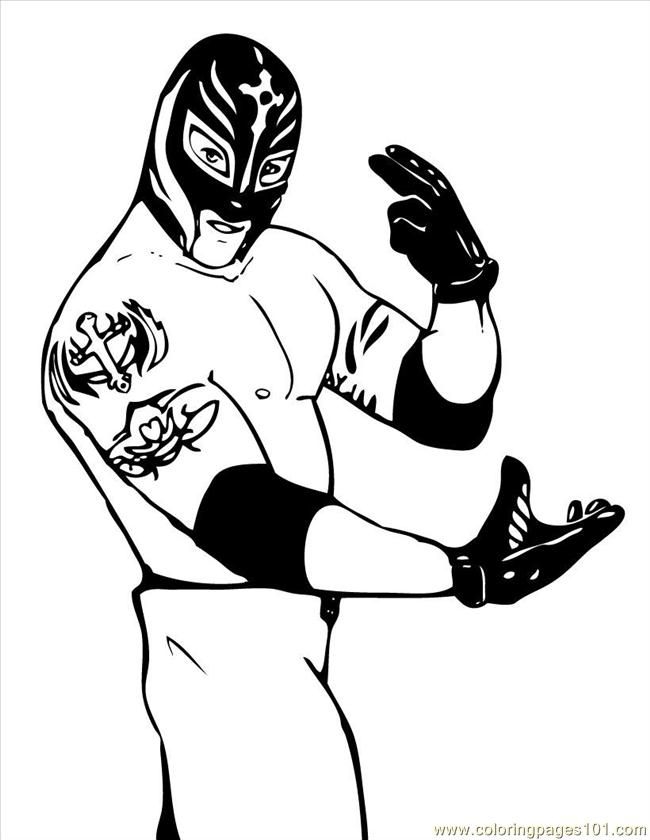 Free Wwe Coloring Pages Coloring Home
