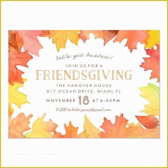 Friendsgiving Invitation Free Template Of Thanksgiving Chalkboard