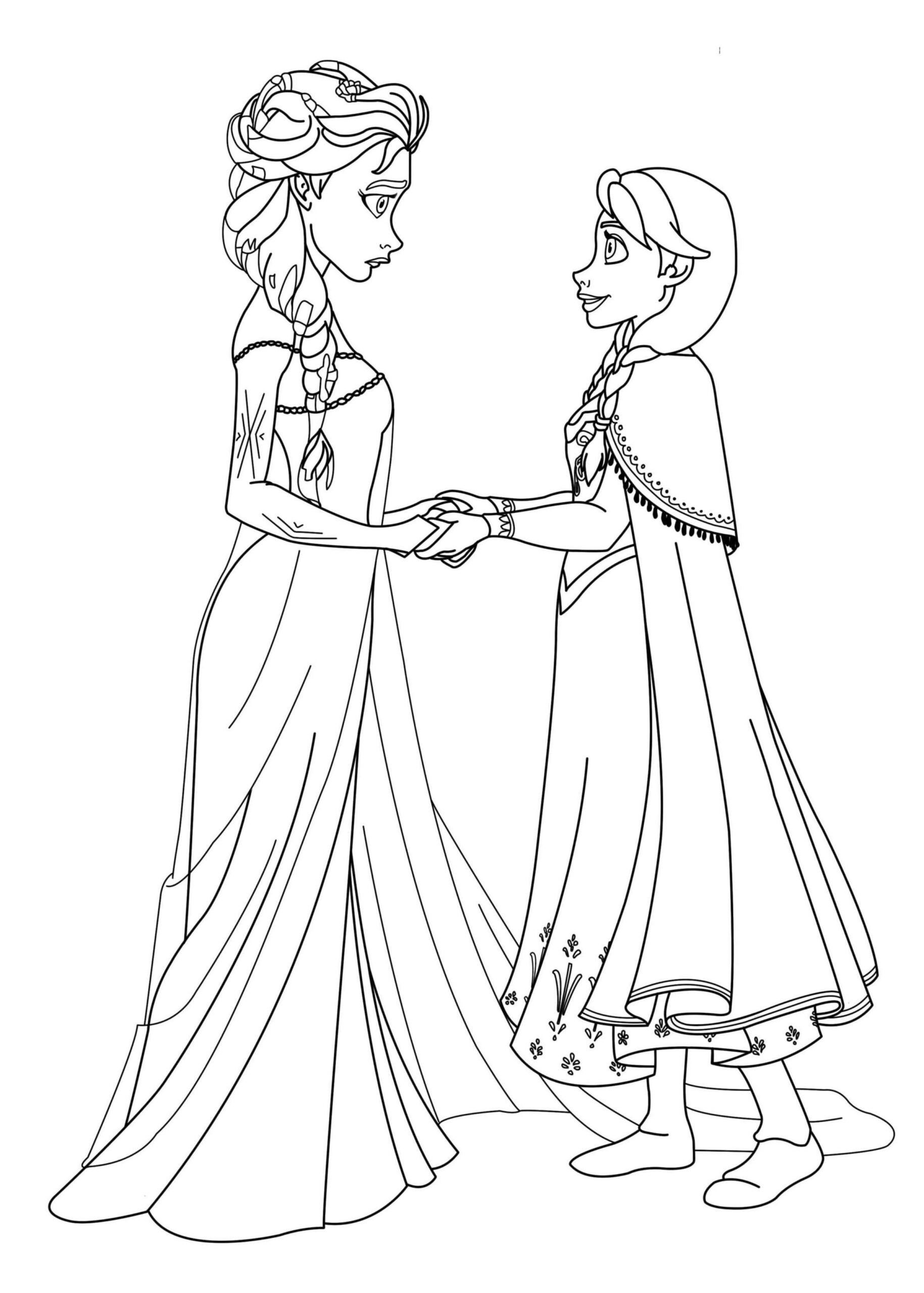 free frozen color pages free frozen color pages